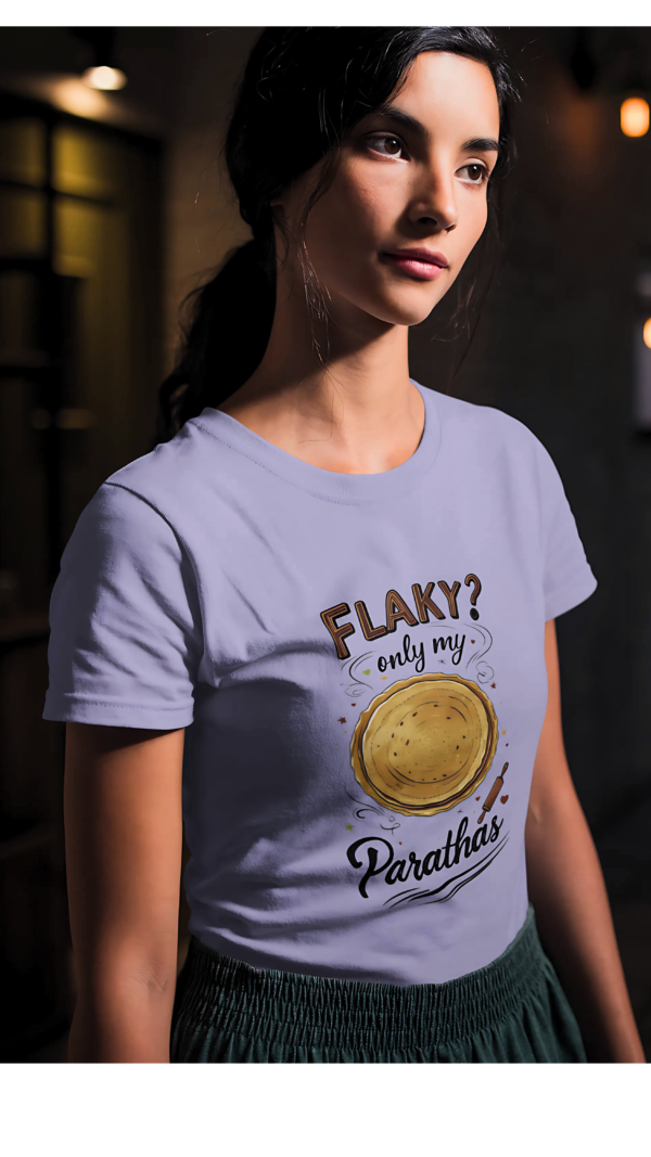 Parathas Lovers T-shirt – Funny Foodie Tee for Women