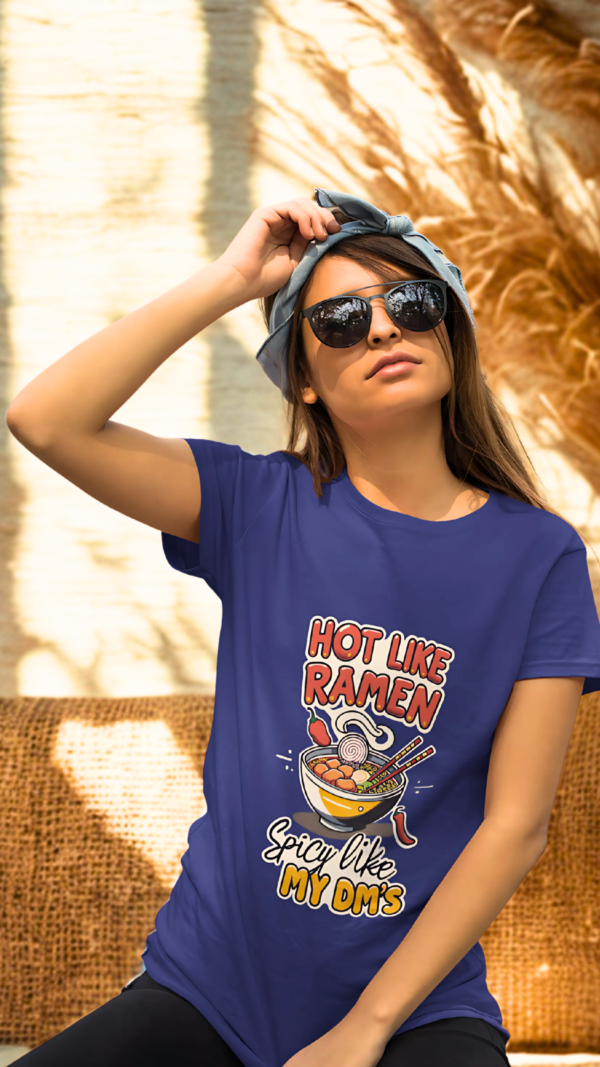 Female Funny Foodie Tee for Ramen Lovers