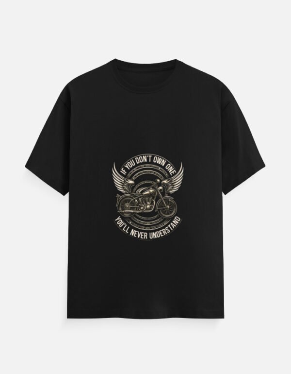 Men’s Casual Crew T-Shirt – Biker Edition
